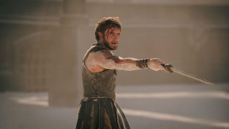 Paul Mescal ficou tão forte para Gladiador 2 que Pedro Pascal lhe apelidou de Muralha