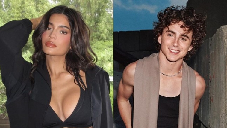 Kylie Jenner e Timothée Chalamet - Foto: Reprodução / Instagram @kyliejenner @tchalamet