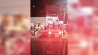 Caso Kiara_ população se mobilizou em velório - Foto: Reprodução