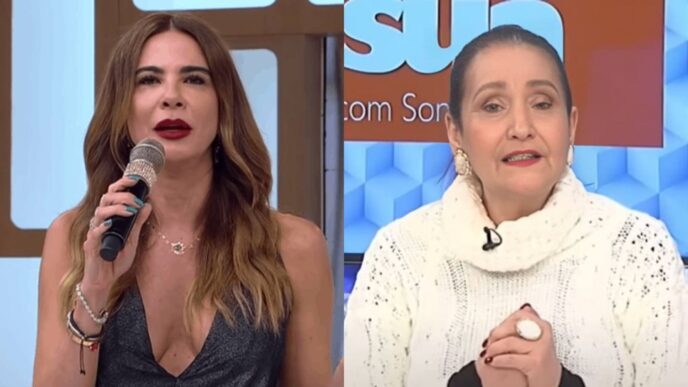 Luciana Gimenez e Sonia Abrão - Foto: RedeTV!