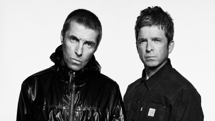 O irmãos Gallagher, do Oasis; Ticketmaster cancelou ingressos comprados por cambistas - Foto: Reprodução