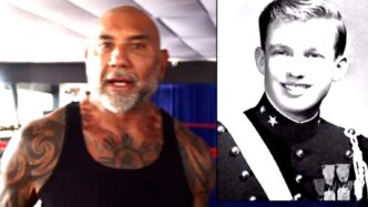 Dave Bautista xinga Donald Trump: 'é uma v4di4 chorona'