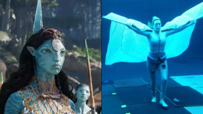Kate Winslet pensou que tinha morrido ao quebrar recorde sem respirar debaixo d'água