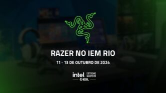 Razer marca presença nos playoffs do IEM Rio de Counter-Strike 2 com atividades especiais
