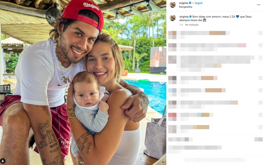 Foto: Reprodução / Instagram @virginia