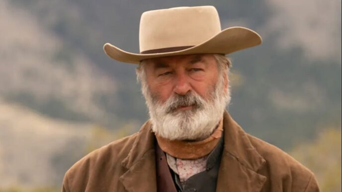 Alec Baldwin no filme 'Rust' - Foto: Reprodução / El Dorado Pictures