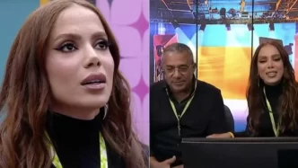 Anitta invade o BBB 25 ao lado do pai e diverte os participantes com brincadeiras