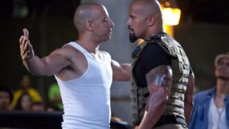 Vin Diesel e Dwayne Johnson selam paz em momento inusitado no Globo de Ouro de 2025