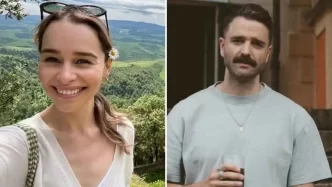 Emilia Clarke encerra relacionamento de quatro meses com DJ Sebastian 'Bassi' Fox
