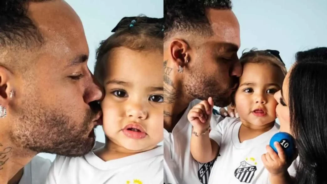 Neymar Jr. volta ao Santos com ensaio fotográfico com Mavie