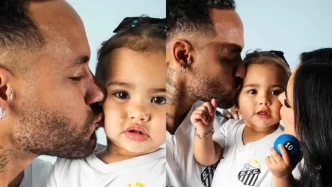 Neymar Jr. volta ao Santos com ensaio fotográfico com Mavie