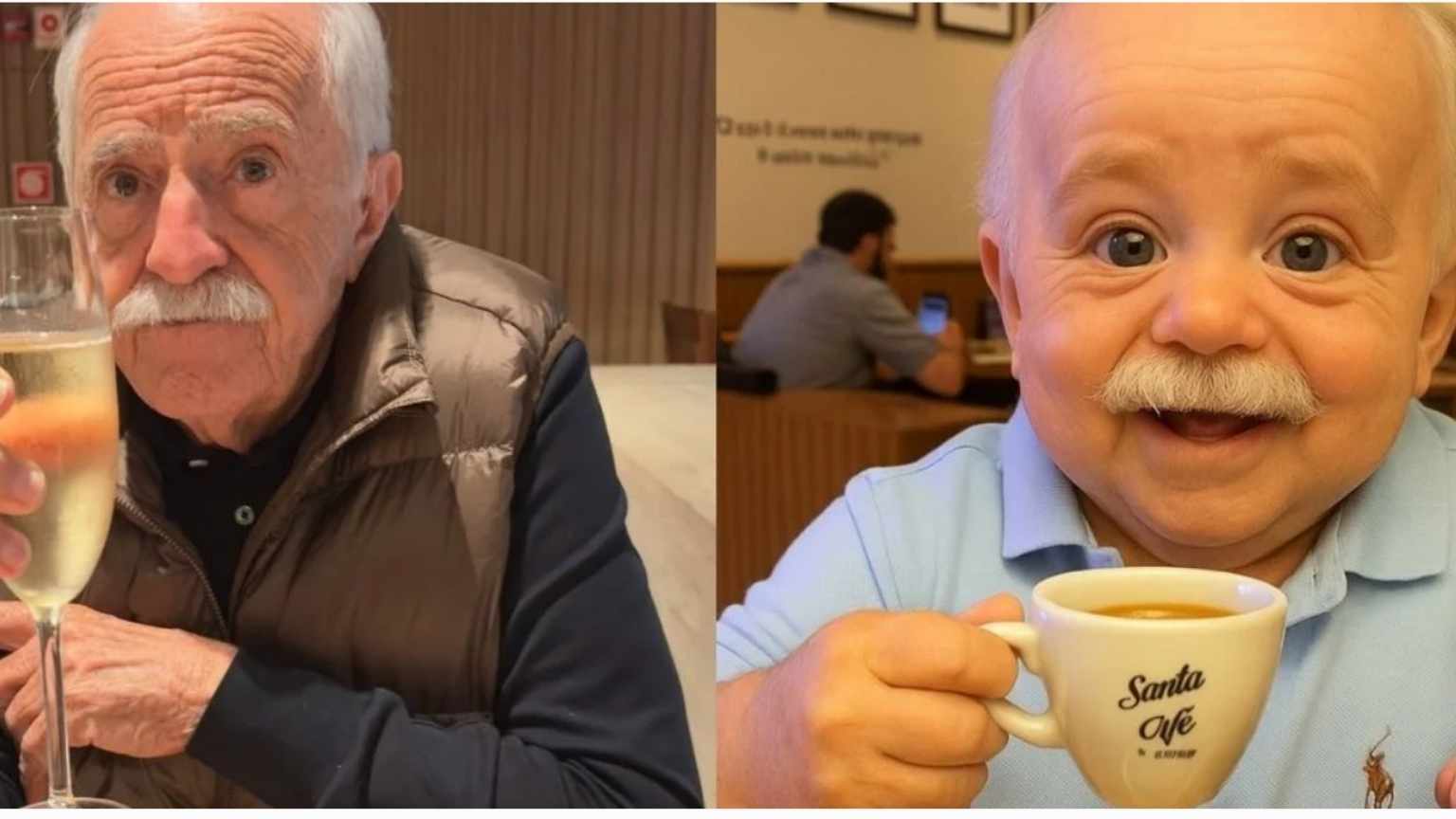 Ary Fontoura vira 'bebê reborn' em post divertido com IA: 'Aonde é que vamos parar?'