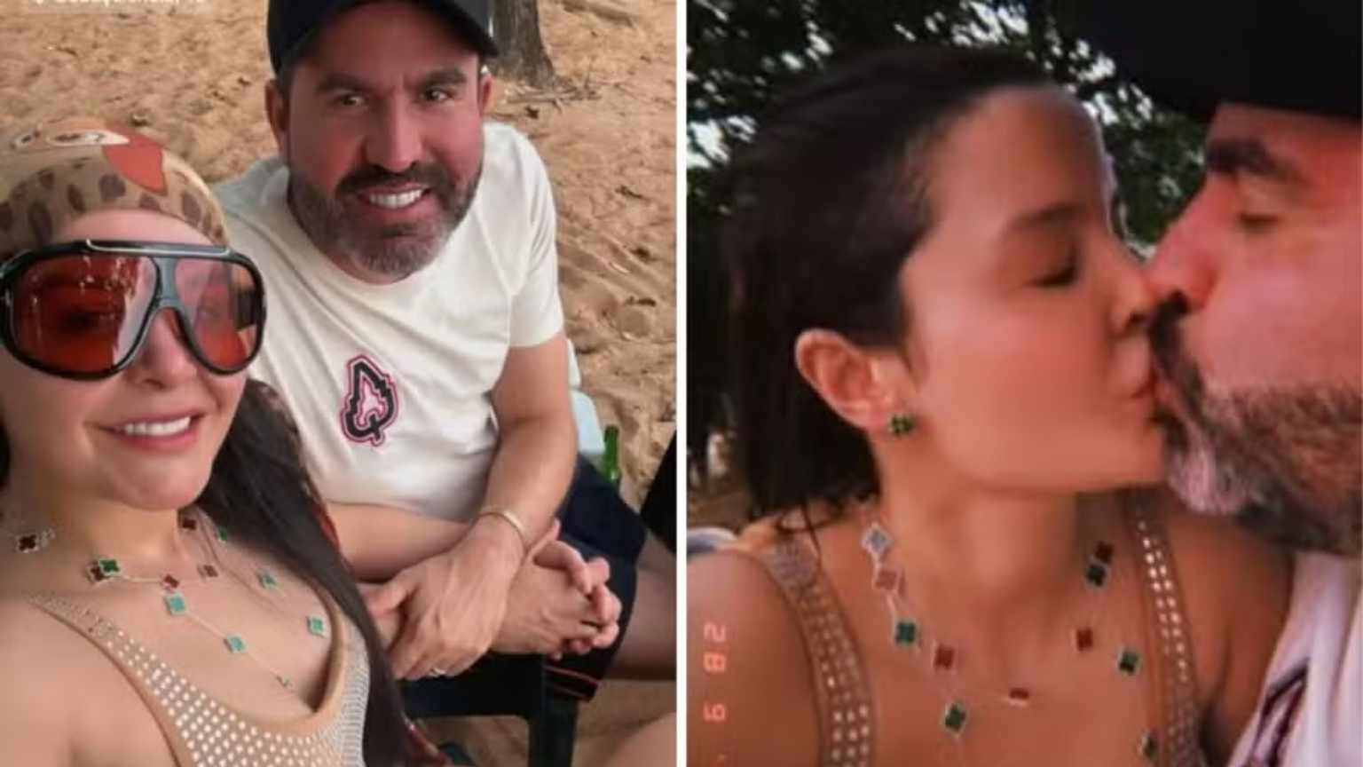 Maraísa curte praia no Tocantins com noivo e se declara: "O maior amor que conheço"